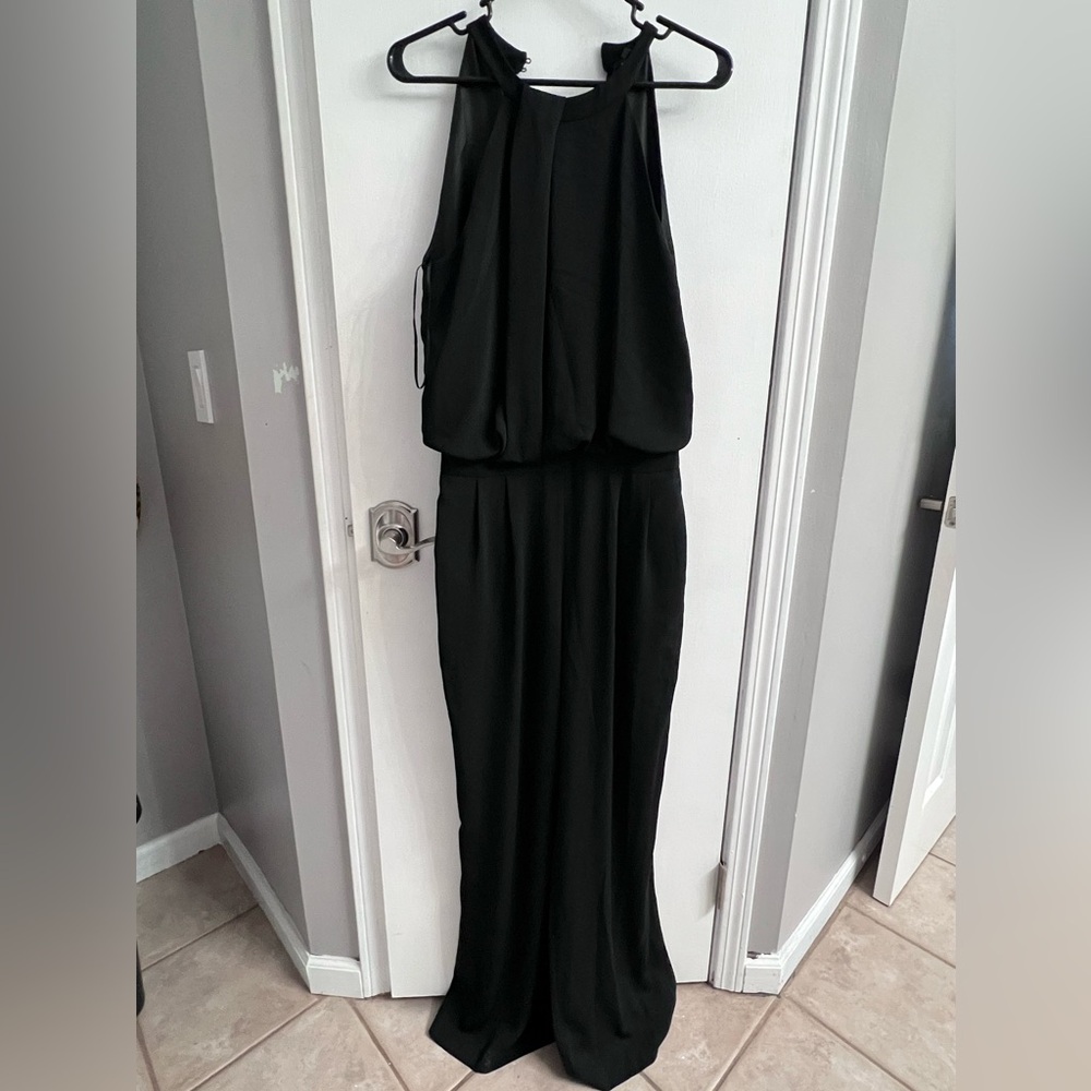Robert Rodriguez size 4 Black high neck jumpsuit